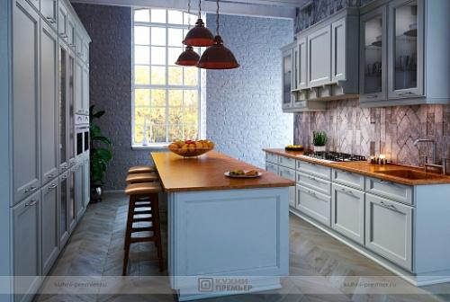 Кухни в американском стиле на заказ в Москве от производителя. Кухни в американском стиле 01 Кухни в американском стиле на заказ в Москве от производителя. Кухни в американском стиле 01