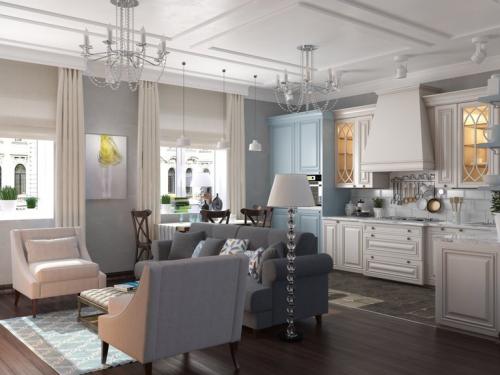 Кухня в американском стиле в квартире и в доме. Декор и аксессуары 09 Кухня в американском стиле в квартире и в доме. Декор и аксессуары 09