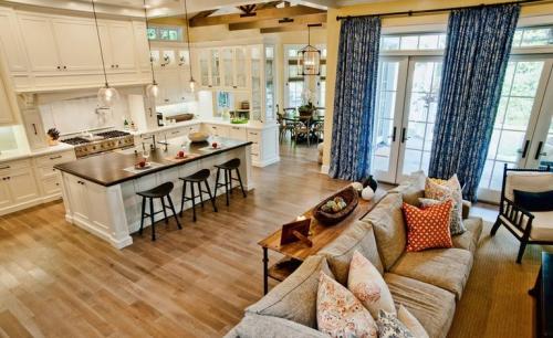 Кухни в американском стиле. Цвета и материалы 02 Кухни в американском стиле. Цвета и материалы 02