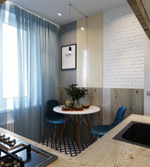 Шторы на кухню дизайн. Особенности штор для кухни