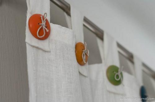 Необычные шторы на кухню своими руками. Шьем шторы на кухню своими руками (мастер-класс)