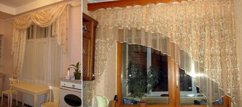 49 идей для пошива кухонных штор и занавесок. Шторы для кухни собственноручно 15