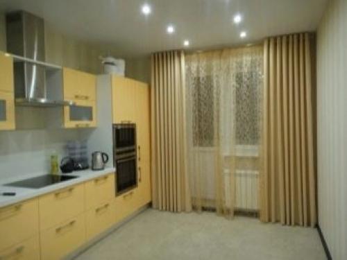 Кухонные шторы в современном стиле. Виды 01