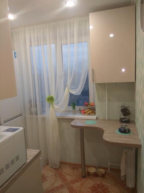 Шторы для маленькой кухни в хрущевке. Обычные шторы и занавески