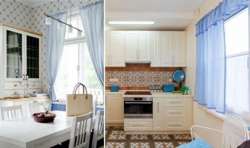 Современные короткие шторы на кухню. Традиционные и современные короткие шторы