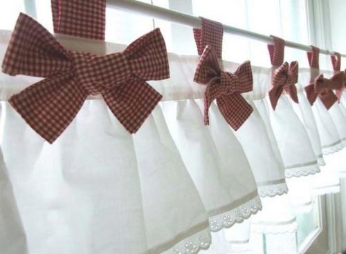 110 самых стильных идей для штор на кухню. Шьем шторы на кухню своими руками (мастер-класс)