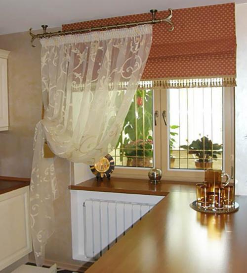 Лучшие шторы на кухню 2022. Виды современных штор на кухню 33 Лучшие шторы на кухню 2022. Виды современных штор на кухню 33