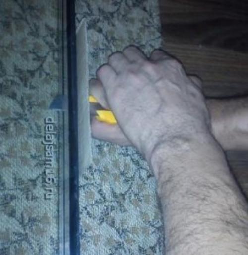 Как разобрать стеклопакет в пластиковом окне