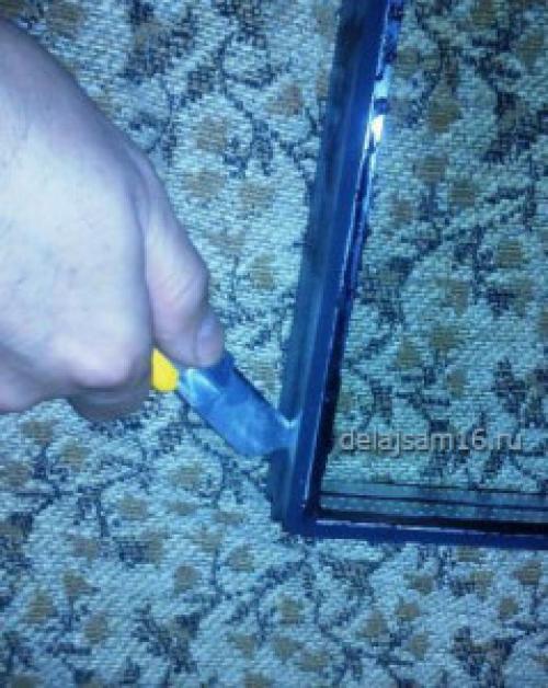 Как разобрать стеклопакет в пластиковом окне