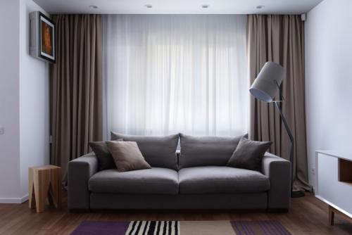 Оформление окна в стиле хай-тек. Шторы в стиле Хай-Тек: особенности материалов, стилистики и дизайна. 128 фото примеров лучшего применения