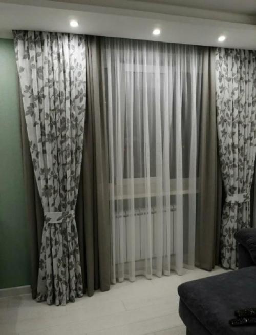 Как выбрать шторы по стилю гостиной. Подбираем цвет 24 Как выбрать шторы по стилю гостиной. Подбираем цвет 24