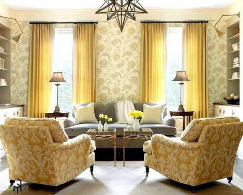 Выбор штор под стиль гостиной. Как выбрать шторы в гостиную: фото, советы дизайнеров