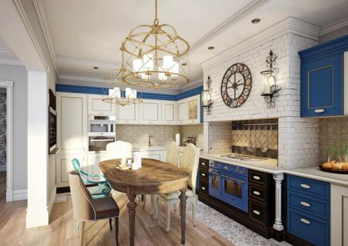 Английский стиль в интерьере кухни. Дизайн кухни в английском стиле: викторианский шик в интерьере 25 Английский стиль в интерьере кухни. Дизайн кухни в английском стиле: викторианский шик в интерьере 25