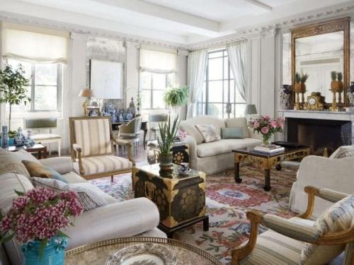 Гостиная во французском стиле. Французский стиль в интерьере: советы, фото