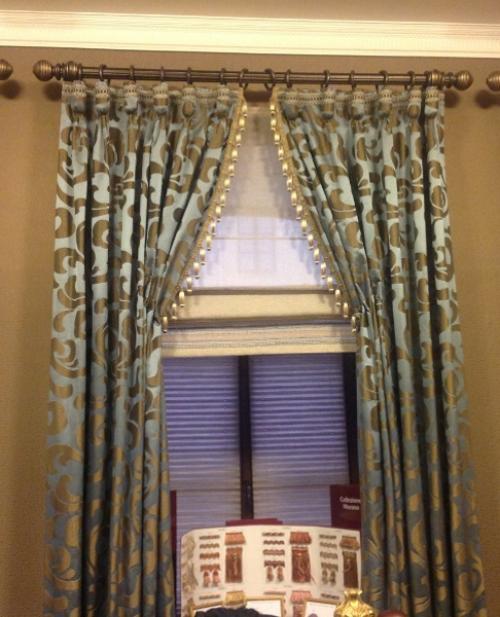 Шторы в британском стиле. Основные особенности английских штор 11