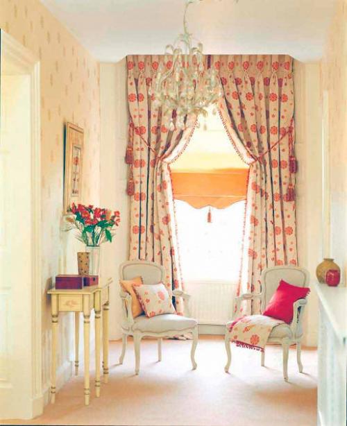 Шторы в британском стиле. Основные особенности английских штор 07