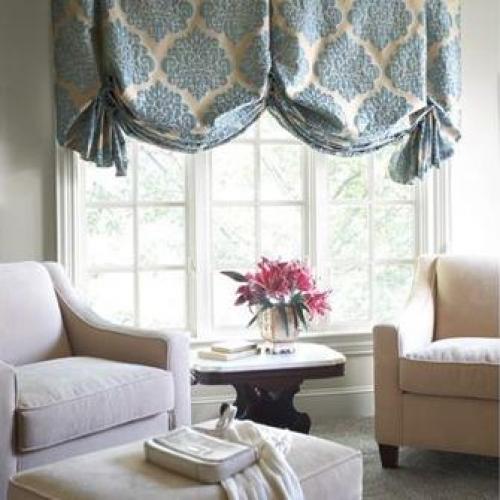 Как сшить английские шторы своими руками. Карниз для английских занавесей 35