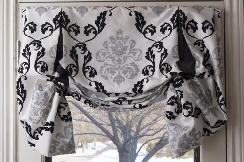 Как сшить английские шторы своими руками. Карниз для английских занавесей 25