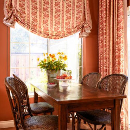 Как сшить английские шторы своими руками. Карниз для английских занавесей 34