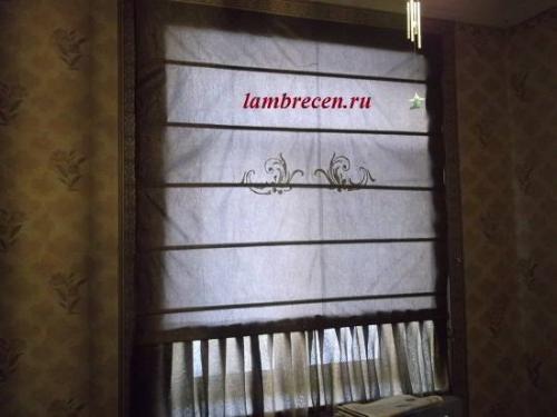 Как сшить английские шторы своими руками. Карниз для английских занавесей 15