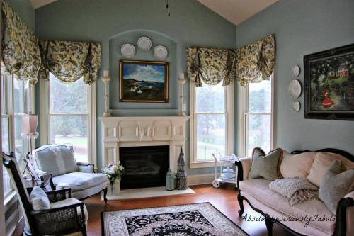 Как сшить английские шторы своими руками. Карниз для английских занавесей 27