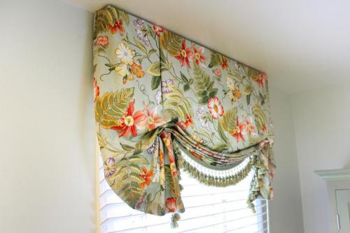 Как сшить английские шторы своими руками. Карниз для английских занавесей 23