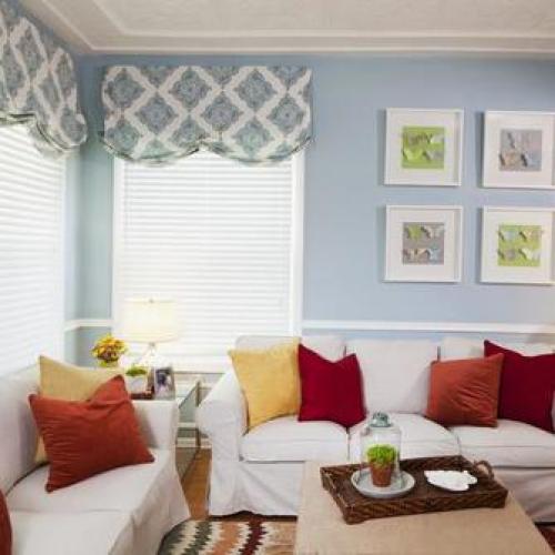 Как сшить английские шторы своими руками. Карниз для английских занавесей 30