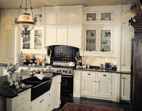 Кухня гостиная в английском стиле. Интерьер кухни в английском стиле