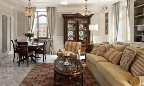 Американский стиль интерьера в США. Палитра цветов и характерные особенности стиля 02