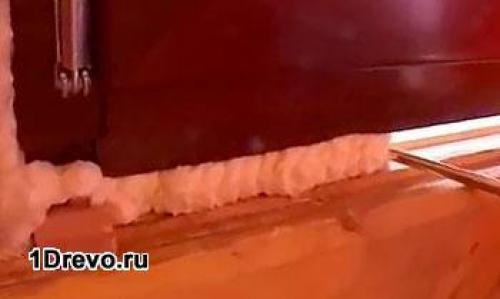 Установка пластиковых окон в деревянном доме по госту. Технология установки пластиковых окон в деревянный проём