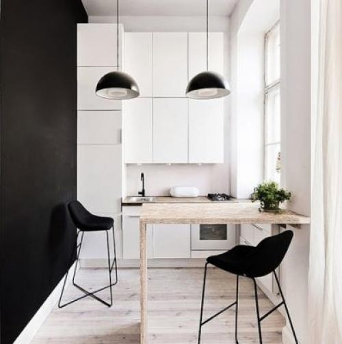 Белая кухня 2022. Дизайн маленькой кухни 2022: тренды и новинки + 115 современных идей в фото