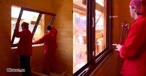 Установка пластиковых окон в деревянном доме по госту. С чего начать установку окон?