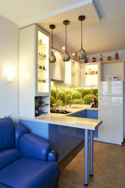 Интерьер маленькой кухни 6 кв. метров. Дизайн кухни 6 кв. м