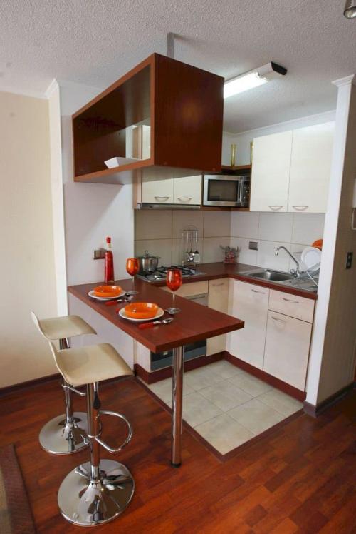 Интерьер маленькой кухни 6 кв. метров. Дизайн кухни 6 кв. м