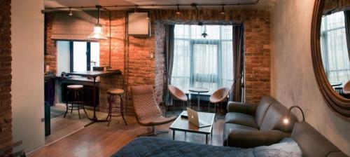 Шторы в стиле лофт: одно из лучших решений для современного интерьера + 81 фото