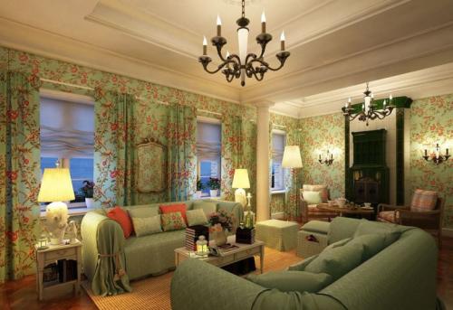 Шторы в стиле Прованс: особенности цветовой палитры, выбор штор и фото красивого декора