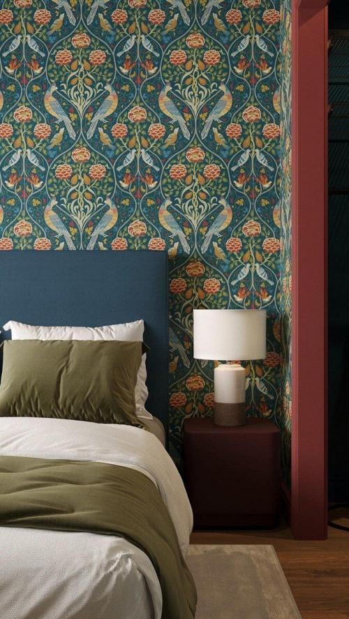 Новые тенденции кухонных обоев в 2023 году. Дизайн кухни 2023 - модные стили, актуальные цвета и аксессуары (137 фото) 18