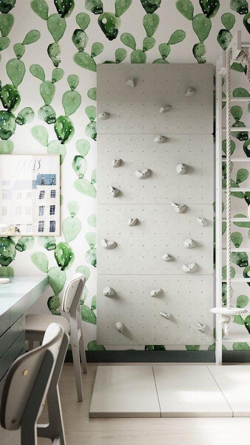 Новые тенденции кухонных обоев в 2023 году. Дизайн кухни 2023 - модные стили, актуальные цвета и аксессуары (137 фото) 23