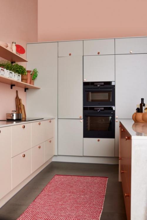 Новые тенденции кухонных обоев в 2023 году. Дизайн кухни 2023 - модные стили, актуальные цвета и аксессуары (137 фото) 02