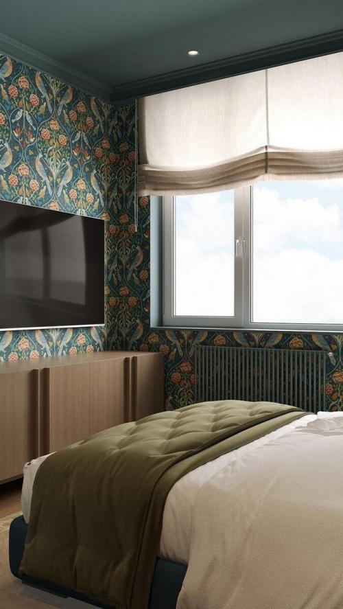 Новые тенденции кухонных обоев в 2023 году. Дизайн кухни 2023 - модные стили, актуальные цвета и аксессуары (137 фото) 20