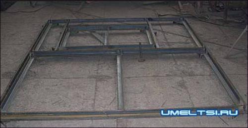 Ворота для гаража своими руками чертежи. Изготовление распашных гаражных ворот своими руками