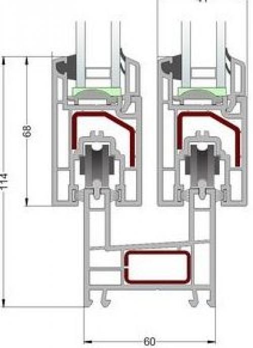 Раздвижные пластиковые окна рехау. Раздвижные порталы Rehau Euro Slide