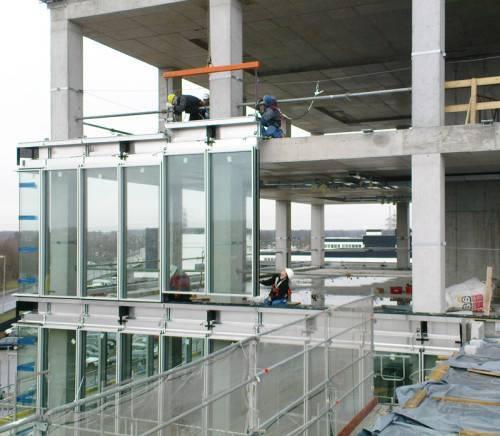 Монтаж алюминиевых витражей. Монтаж витражных конструкций из алюминиевых профилей