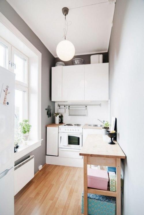 Узкая кухня шириной 3 метра. Особенности обустройства узкой кухни