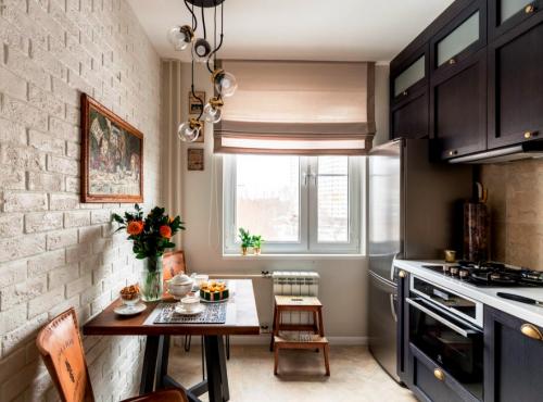 Узкая кухня шириной 3 метра. Особенности обустройства узкой кухни