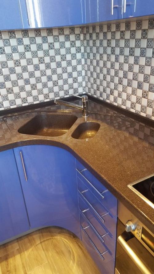 Угловая мойка на кухню размеры. Выбираем угловую тумбу под мойку для кухни