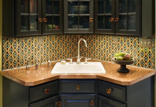 Угловая мойка на кухне удобно или нет. Как оформить угловую кухню с мойкой в углу – современный дизайн и планировка