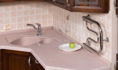 Дизайн кухни с угловой мойкой. Плюсы и минусы расположения 01 Дизайн кухни с угловой мойкой. Плюсы и минусы расположения 01