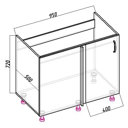 Как сделать угловую кухню из модульной. Самый недорогой угловой нижний модуль для кухни