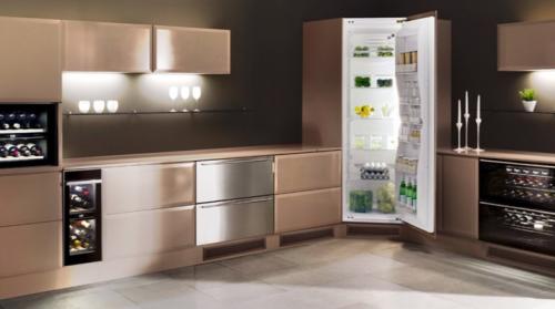 Дизайн угловой кухни с холодильником. Дизайн угловых кухонь разной площади с холодильником